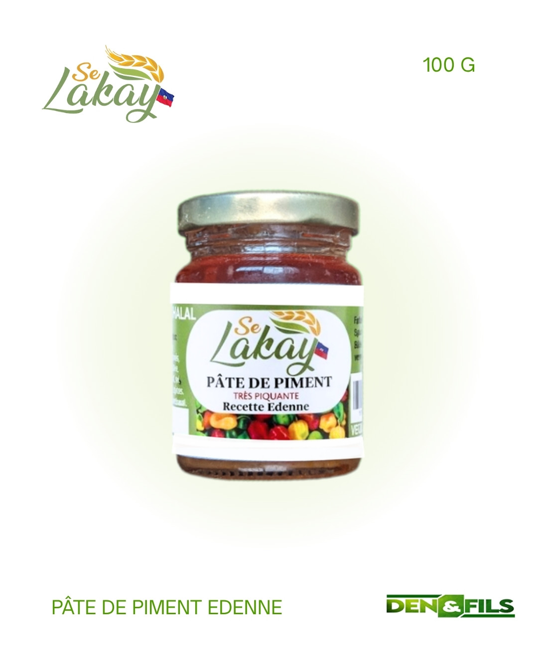 Pâte de piment Edenne — DEN & FILS